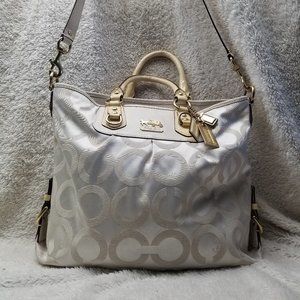 Coach 12963 Madison OP Art Signature Logo Julianna